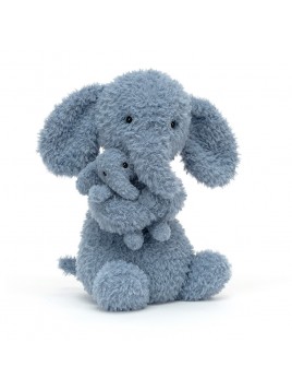 Huddles Éléphant bleu