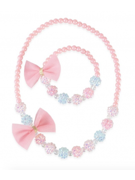 Collier + Bracelet perles...