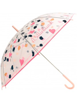 Parapluie transparent à motifs