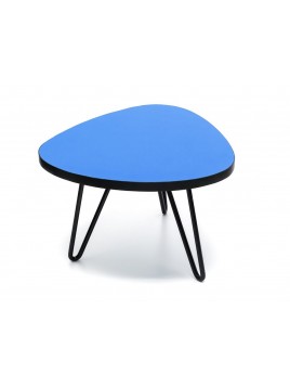 Table basse en Formica Bleu